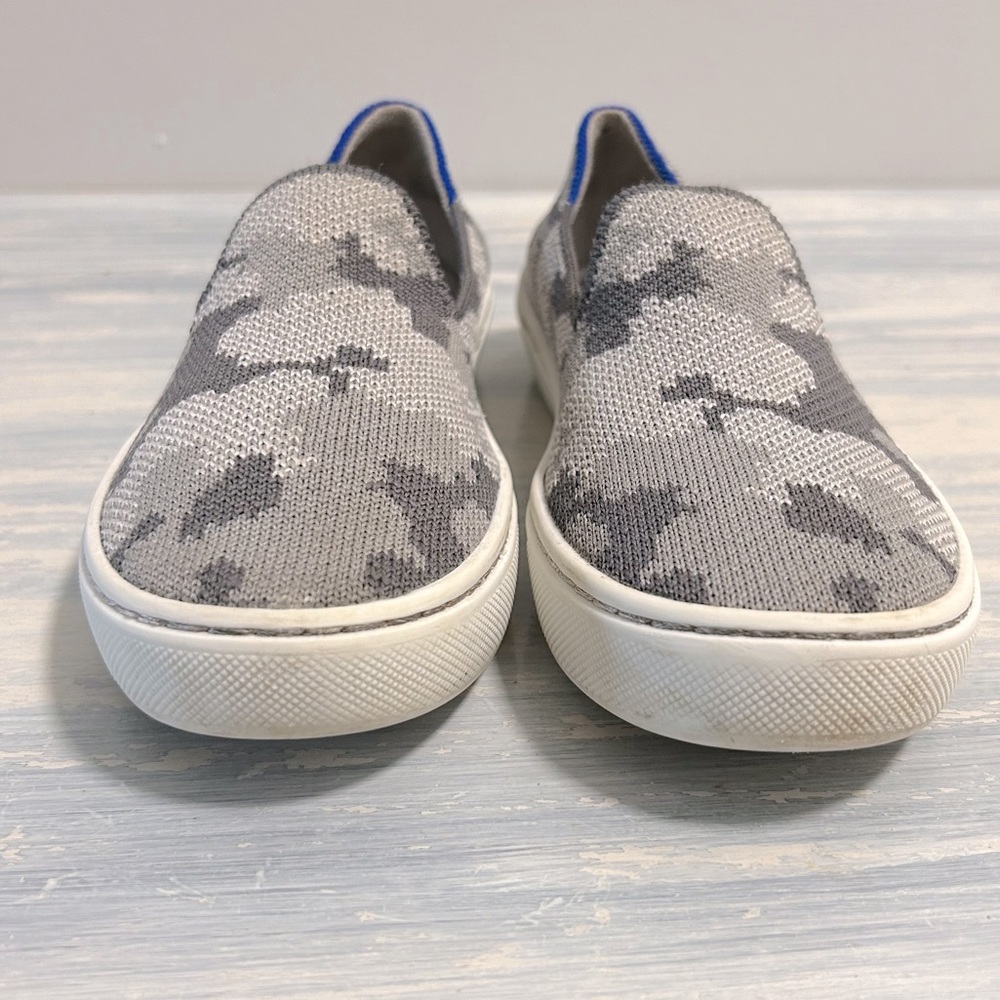 ROTHY’S Snow Camo slip on casual sneaker shoe size 11